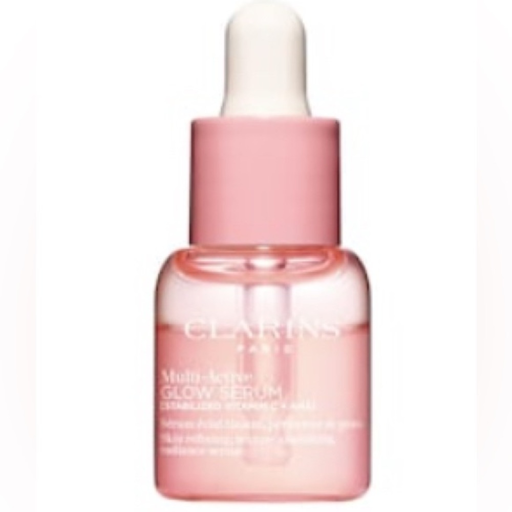 3/15$ ✨ BNIB mini travel size Clarins Multi-Active Glow Serum Box 7ml